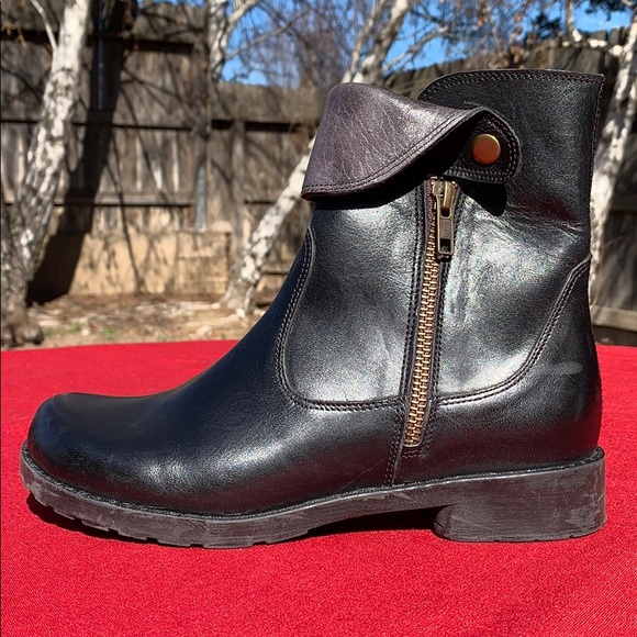 Jafa 2122 Contrast Ankle Boots Black Size 37 - Picture 4 of 10